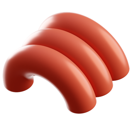 Abstrakter Torus  3D Icon