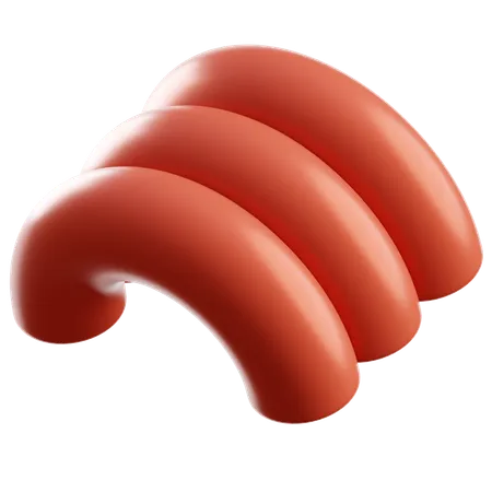 Abstrakter Torus  3D Icon