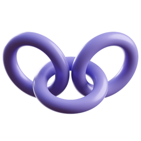 Abstrakter Torus  3D Icon