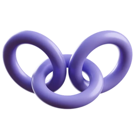 Abstrakter Torus  3D Icon