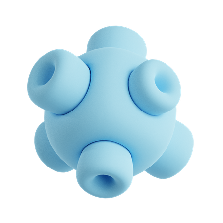 Abstrakt würfel loch  3D Icon