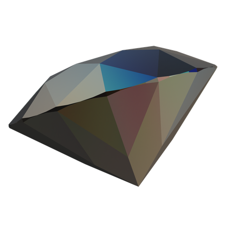 Abstrakte Diamanten  3D Icon