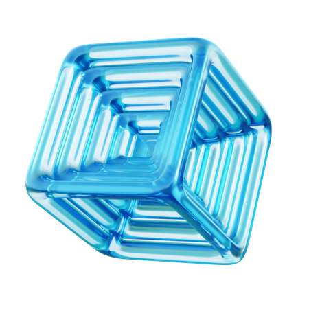 Abstrakte Form  3D Icon