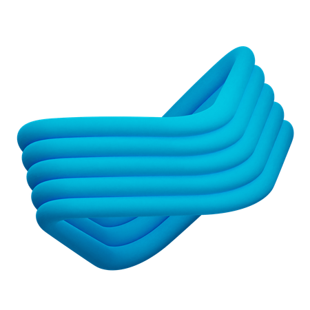 Abstrakte Form  3D Icon