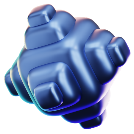 Abstrakte Form  3D Icon