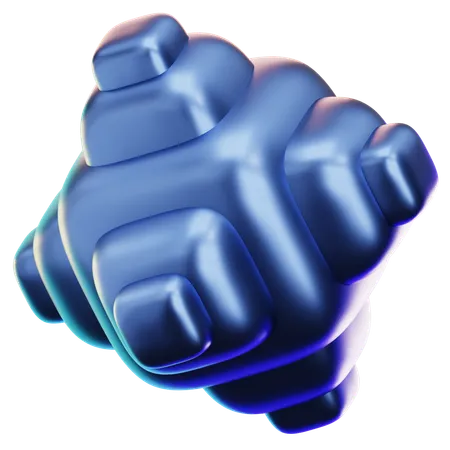 Abstrakte Form  3D Icon