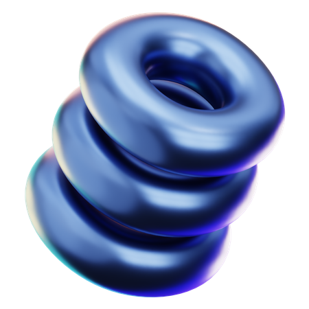 Abstrakte Form  3D Icon