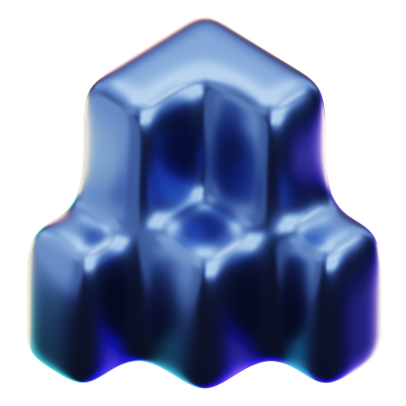 Abstrakte Form  3D Icon