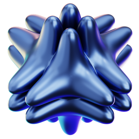 Abstrakte Form  3D Icon