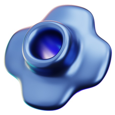 Abstrakte Form  3D Icon