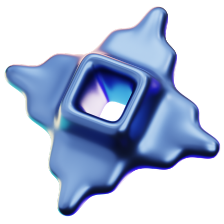 Abstrakte Form  3D Icon