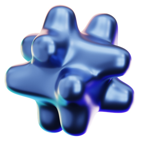 Abstrakte Form  3D Icon