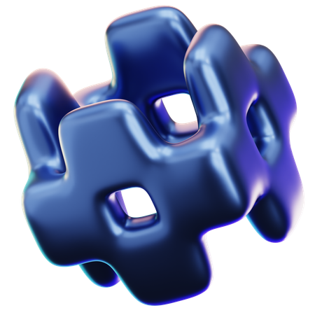 Abstrakte Form  3D Icon