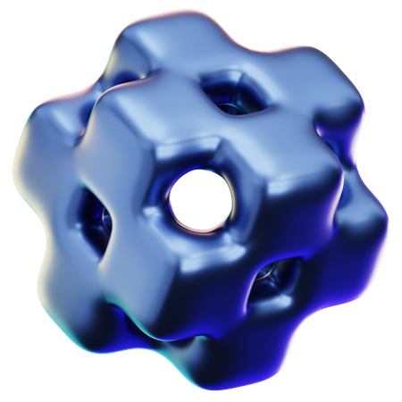 Abstrakte Form  3D Icon