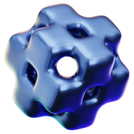 Abstrakte Form  3D Icon