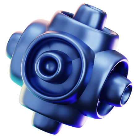 Abstrakte Form  3D Icon