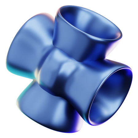 Abstrakte Form  3D Icon