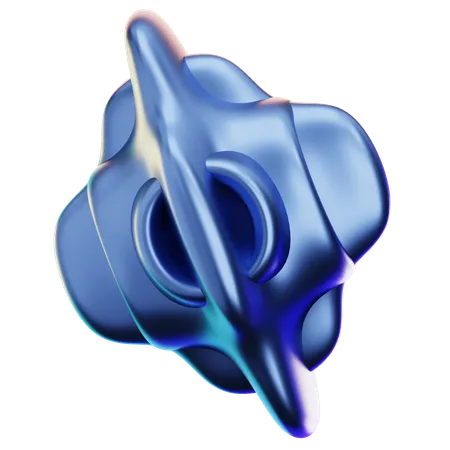 Abstrakte Form  3D Icon