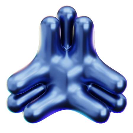 Abstrakte Form  3D Icon