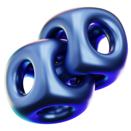 Abstrakte Form  3D Icon