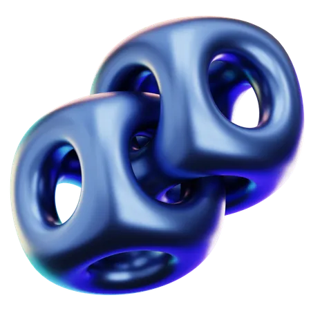 Abstrakte Form  3D Icon