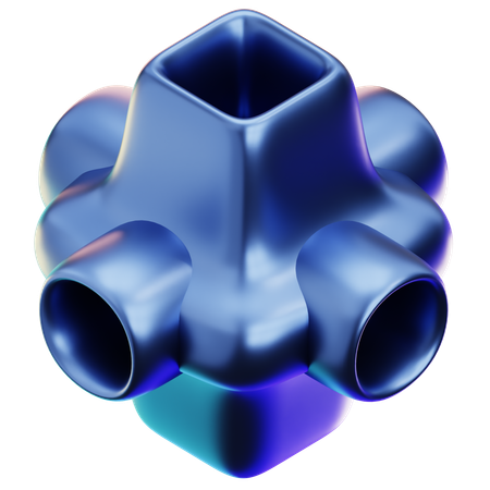 Abstrakte Form  3D Icon