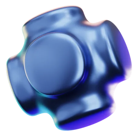 Abstrakte Form  3D Icon