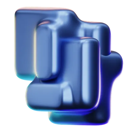 Abstrakte Form  3D Icon