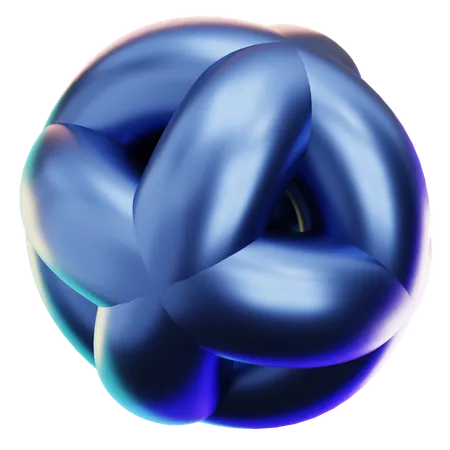 Abstrakte Form  3D Icon