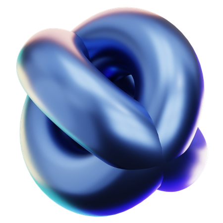 Abstrakte Form  3D Icon