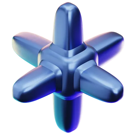 Abstrakte Form  3D Icon