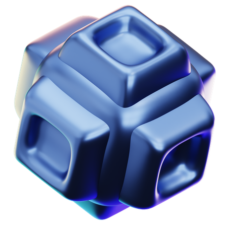 Abstrakte Form  3D Icon