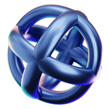 Abstrakte Form  3D Icon