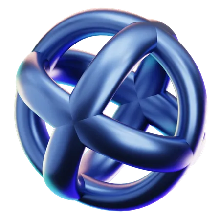 Abstrakte Form  3D Icon