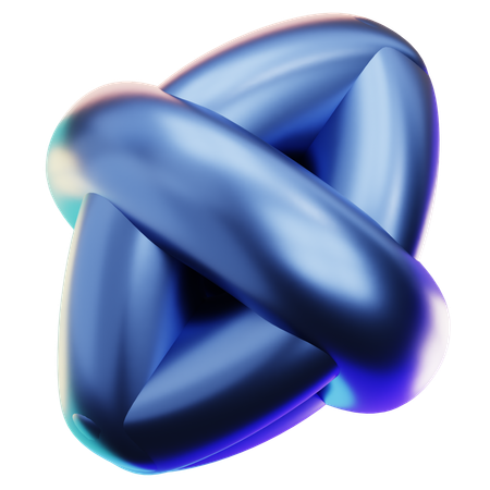 Abstrakte Form  3D Icon