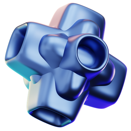 Abstrakte Form  3D Icon