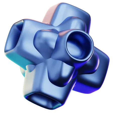 Abstrakte Form  3D Icon