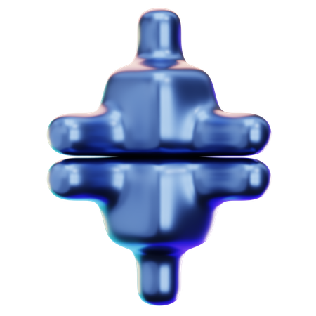 Abstrakte Form  3D Icon