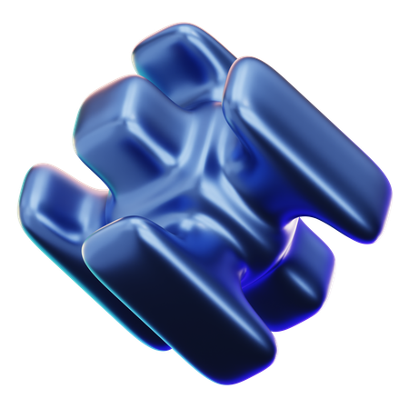 Abstrakte Form  3D Icon