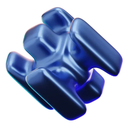 Abstrakte Form  3D Icon