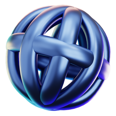 Abstrakte Form  3D Icon