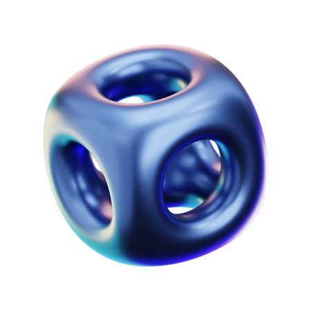 Abstrakte Form  3D Icon