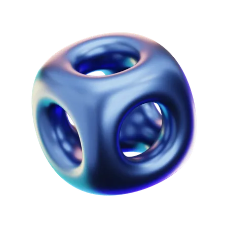 Abstrakte Form  3D Icon