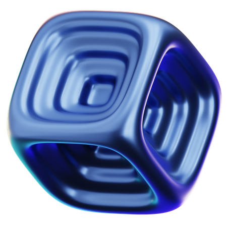 Abstrakte Form  3D Icon