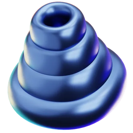 Abstrakte Form  3D Icon