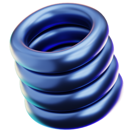 Abstrakte Form  3D Icon