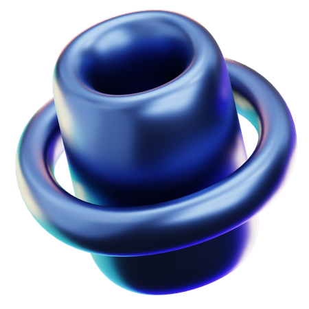 Abstrakte Form  3D Icon