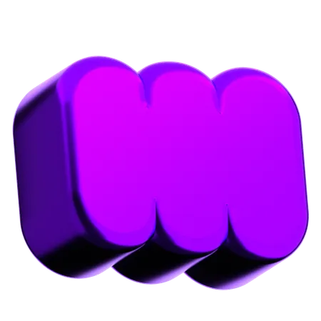 Abstrakte Form  3D Icon