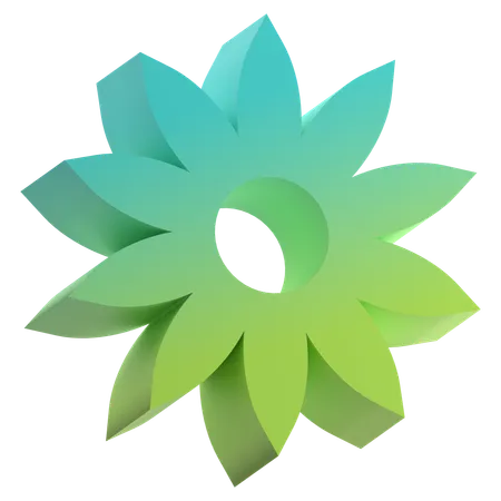 Abstrakte Form  3D Icon