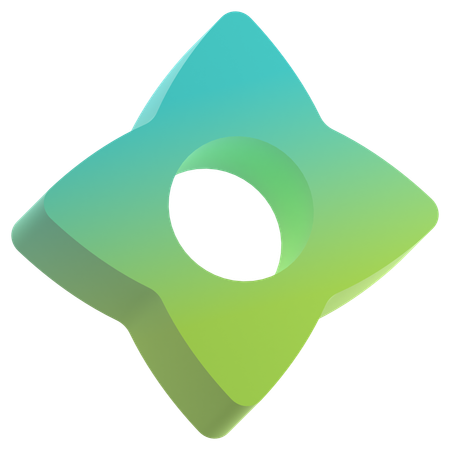 Abstrakte Form  3D Icon